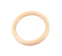 1PCS Birch Fitness Rings Gymnastique Tra ining Ri ng 28MM 32MM Anneaux (Levage R ope Is Not Included)