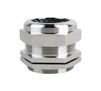 1Pcs Cable Gland M33, Stainless Steel Waterproof Glands Joints, IP68 Adjustable Connector Glands, Cord Grip Connectors with Gaskets and Locknut 15-22mm Diameter