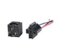 1pcs Car Relay 40A 4Pin 5Pin Automotive Relays with Socket DC 12V/24V Relay Universal JD1912 JD1914(24v 4pin with Socket)