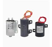 1PCS CBB60/CBB65 Fully automatic washing machine fixed start capacitor with hole 10UF450V Three holes