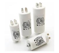 1Pcs CBB60 electronic starter Run Capacitor 450V 14-18uF Start Water Pump Washer Air Pump with Screws NWPNLXEA(16uF)