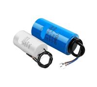1Pcs CBB60 electronic starter Run Capacitor 450VAC Starting Capacitors Water Pump 3/4/5/6/8/10/12/14/15/16/18/20/25/30/100UF Washing Machine NWPNLXEA(450V18UF)