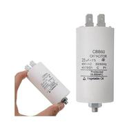 1pcs CBB60 Starting Capacitor 4uF~70uF electronic starter Capacitor 50 / 60Hz 450VAC with M8 screw for motor/washing machine NWPNLXEA(450V 4UF)