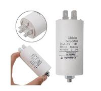 1pcs CBB60 Starting Capacitor 4uF~70uF electronic starter Capacitor 50 / 60Hz 450VAC with M8 screw for motor/washing machine MQXFCZUX(450V 45UF)