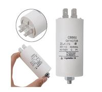 1pcs CBB60 Starting Capacitor 4uF~70uF electronic starter Capacitor 50 / 60Hz 450VAC with M8 screw for motor/washing machine MQXFCZUX(8uf450v)