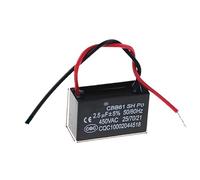 1pcs CBB61 2.5uF 450VAC starting capacitance AC Fan Capacitor CBB electronic starter Run Capacitor