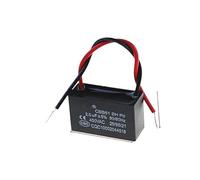 1pcs CBB61 2uF 450VAC starting capacitance AC Fan Capacitor CBB electronic starter Run Capacitor