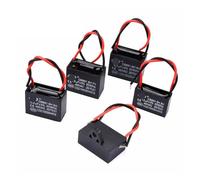1pcs CBB61 start capacitance AC Fan Capacitor 450V 1UF 1.2UF 1.5UF 2UF 2.5UF 3UF 3.5UF 4UF 4.5UF 5UF 6UF 7UF 8UF 10UF 12UF NWPNLXEA(CBB61 1.5UF)