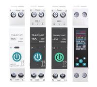 1PCS Circuit Breaker With Metering 1P 50A 63A Rail for wireless Remote Control Switch(SY1 No metering,10A)