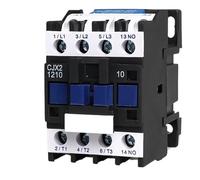 1PCS CJX2 Contacteur électromagnétique CA Contacteur de contrôleur de moteur monté sur rail triphasé NC ou NO24V/36V/110V/220V/380V 9A-32A(CJX2-1210,36V)