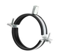 1pcs, Collier de Serrage 80mm Avec Joint en Caoutchouc, Filetage M8/M10, Support en Acier Pour Tuyau de Ventilation, Gaine Spiralée ou Descente D’eau, Montage Mural ou Plafond, de Steinberg14