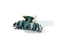 1Pcs Colorful Acetate Hair Claw Wave Edge