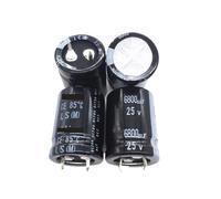 (1PCS) Condensateur électrolytique 25V6800UF 22X30 6800UF 25V 22 * 30 Capacitance Meters