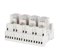 1Pcs CR-M Series Intermediate Small Relay CR-M024DC2L/DC3L/DC4L CR-M230AC2L/AC3L/AC4L CR-M2SS/3SS/4SS(CR-M024DC4L DC24V) Controls Relays