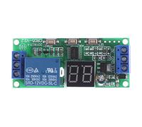 1PCS DC 5V / 12V 24V Multifonction Numérique Temps Infini Délai Commutateur Minuterie Relais Module(12v)