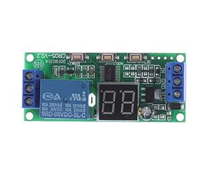 1PCS DC 5V / 12V 24V Multifonction Numérique Temps Infini Délai Commutateur Minuterie Relais Module(5V)