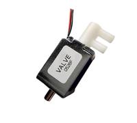1PCS DC 6V 12V 24V 2-position 3-way Air Valve 4mm Port Mini Micro Electric Solenoid Valve Exhaust Switch Air Gas Valve(DC 6V)