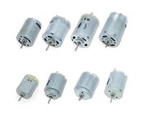 1PCS DC electronic starter 3V 6 V 12V 130 140 260 280 365 370 380 385 High Speed Carbon Brush for DIY Hair Dryer Toy Fan Engine Part NWPNLXEA(1PCS 130 Motor)