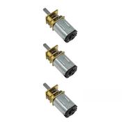 1pcs DC3V/6V/12V N20 Speed Reduction Metal Gear electronic starter DIY Robot Car Lock 15/30/50/60/100/200/300/500/1000RPM CZAOINCU(1000,6V)