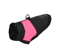 1pcs Dog Winter Vest, Towser Jacket with D Ring for Outdoor Warm Puppy Coat, Labrador Pug Pet Costume, Small Dog Cat Clothes(Pink,S)