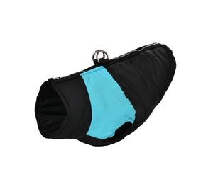 1pcs Dog Winter Vest, Towser Jacket with D Ring for Outdoor Warm Puppy Coat, Labrador Pug Pet Costume, Small Dog Cat Clothes(Blue,XL)