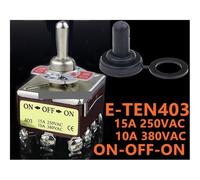 1PCS E-TEN 403 12pin ON-OFF-ON 12mm toggle switch rocker switch toggles NWPNLXEA(Cap)