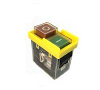 1PCS Electrician Switch KJD6 Self-locking AC220V Electromagnetic Start Button Machine Tool Accessories IP54 Waterproof Magnetic