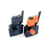 1PCS FA2-6/1BEK Orange+Black 6A 250V 5E4 Lock on Power Tool Drill Speed Control Trigger Button Switch NWPNLXEA(ORANGE)