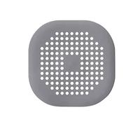 1pcs Filtre À Cheveux Évier En Silicone Filtre Anti-Blocage Baignoire Douche Drain Au Sol,Ordinary style-gray