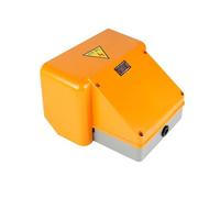 1Pcs Foot Switch, YDT1-18/15 16 Dual Double Foot Pedal Aluminum Shell Silver Point Bending Machine Shearing/804