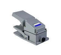 1PCS Footswitch LT3 LT4 Coque en Aluminium Commutateur de Commande Momentané au Pied Pédale d'alimentation électrique Auto-Réinitialisation (Color : LT3)(Lt4 Gray)