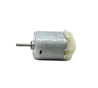 1PCS FP130CN-21100 20mm Carbon Brush electronic starter DC 3V 3.7V 5V High Speed Engine DIY RC 4WD Toy Car Boat Model ICXLPMC(1PCS White Motor)