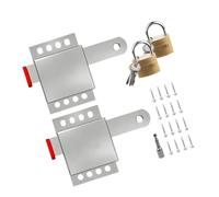 1pcs Garage Door Locks With Self Tapping Screws Inside Deadlock For Most Heavy Duty Lock Kit Pour Porte