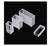 1pcs Glass Cuvette, Pool Sintering Process Colorimeter, Laboratory Equipment(40 * 20 * 10.4mm)