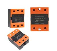 1pcs GSR1-1 Solid State Relay DC-AC DC-DC AC-AC Single Phase SSR 10A 25A 40A 60A 80A 100A 120A Without Cover(GSR1-1-40DA)
