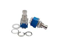1PCS Guitar switch Effects 3PDT 9-Pin Latching Stomp Pedal Footswitch Foot Switch Blue NWPNLXEA