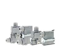 1pcs Heavy Duty Waterproof Connector HDC-HA-10/16-250V 16A Industrial Automation Plug for Harsh Environments(10 High Side Cover)