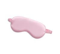 1pcs Imitated Silk Sleep Eye Mask Shading Patch Portable Travel Relax Eyepatch Lunch Break Cover Night Health Sleeping Shield(Pink)