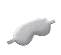 1pcs Imitated Silk Sleep Eye Mask Shading Patch Portable Travel Relax Eyepatch Lunch Break Cover Night Health Sleeping Shield(Silver)