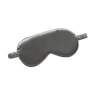 1pcs Imitated Silk Sleep Eye Mask Shading Patch Portable Travel Relax Eyepatch Lunch Break Cover Night Health Sleeping Shield(Ash)