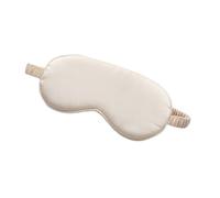 1pcs Imitated Silk Sleep Eye Mask Shading Patch Portable Travel Relax Eyepatch Lunch Break Cover Night Health Sleeping Shield(Apricot)