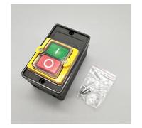 1Pcs KAO-5M/KAO-5H 10A 380V for Cutting Machine Bench drill Switch Waterproof Push Button Switch Power On/Off Switch KAO-10KH NWPNLXEA(KAO-10KH)