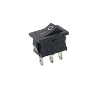 1PCS KCD1 Red/Black switch ON-OFF ON-OFF 2/3 Position 2 Pins /3Pins Rocker Switch AC 6A/250V10A/125V(Black On-Off 3 Pin)