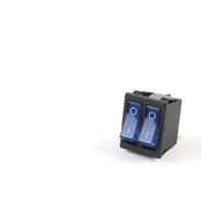 1PCS KCD4 31x25mm 6Pin 2/3 Position 16A/250V 20A/125V Double Light Rocker Switch ON-OFF/ON-OFF-ON Boat Power Car Switch NWPNLXEA(Blue Light)
