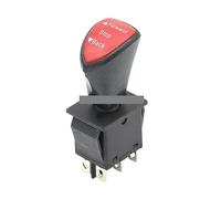 1Pcs KCD4-604 6Pin Latching Forward-Stop-Back Slide Toggle Switch AC 250V 16A 125V 20A Control switch