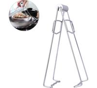 1Pcs Kitchen Stainless Steel Pot Pan Dish Bowl Clip Foldable Dish Plate Clip Tong Kitchen Clamp Cooking Tool