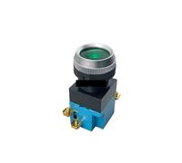 1PCS LA19-11 5A 380V self reset pneumatic button button switch 25mm button switch NWPNLXEA(Green)