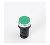 1Pcs LA38-11J 22mm Self-rest Electrical Push Button Switch Green Red 1NO 1NC 3 Pins Screws Terminals Computer PC NWPNLXEA(Green)