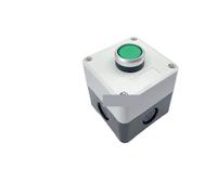 1pcs LA38 button box switch green button controls industrial control start stop one hole position