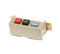 1Pcs LAK-10 ON/OFF Start Stop Flush Mounted Push Button Switch AC 380/220V 10A Sewing machine switch NWPNLXEA